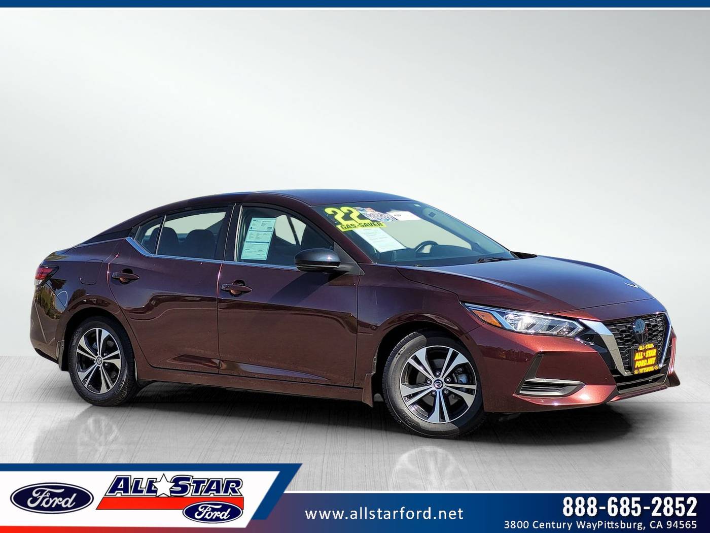 2022 Nissan Sentra SV — Sedan — 35,734 mi — Pittsburg, CA