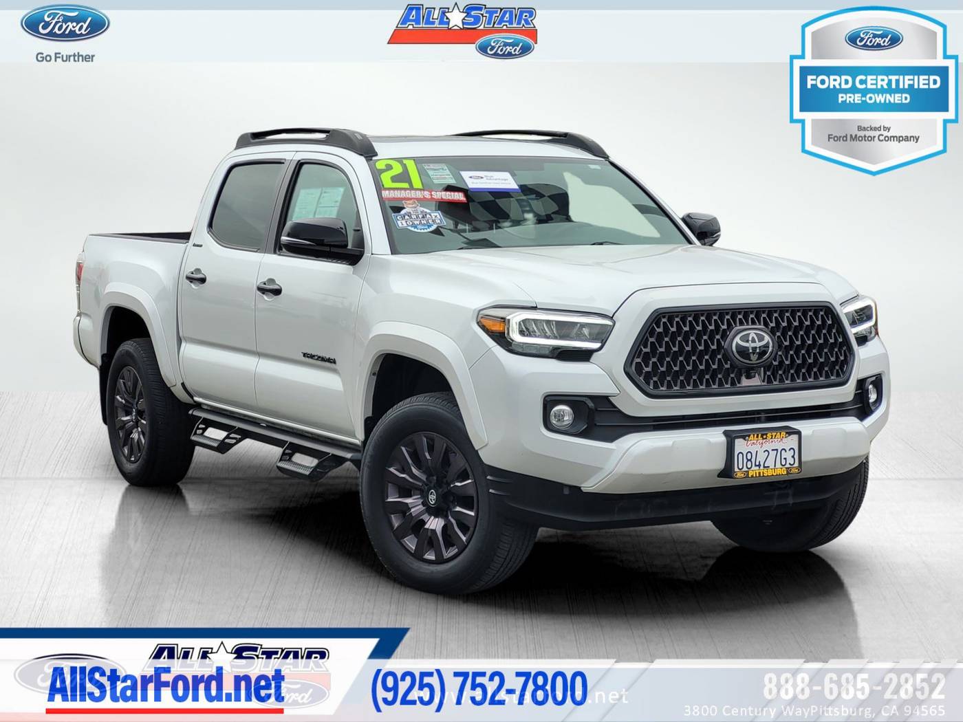 2021 Toyota Tacoma Limited — Pickup Truck — 57,649 mi — Pittsburg, CA
