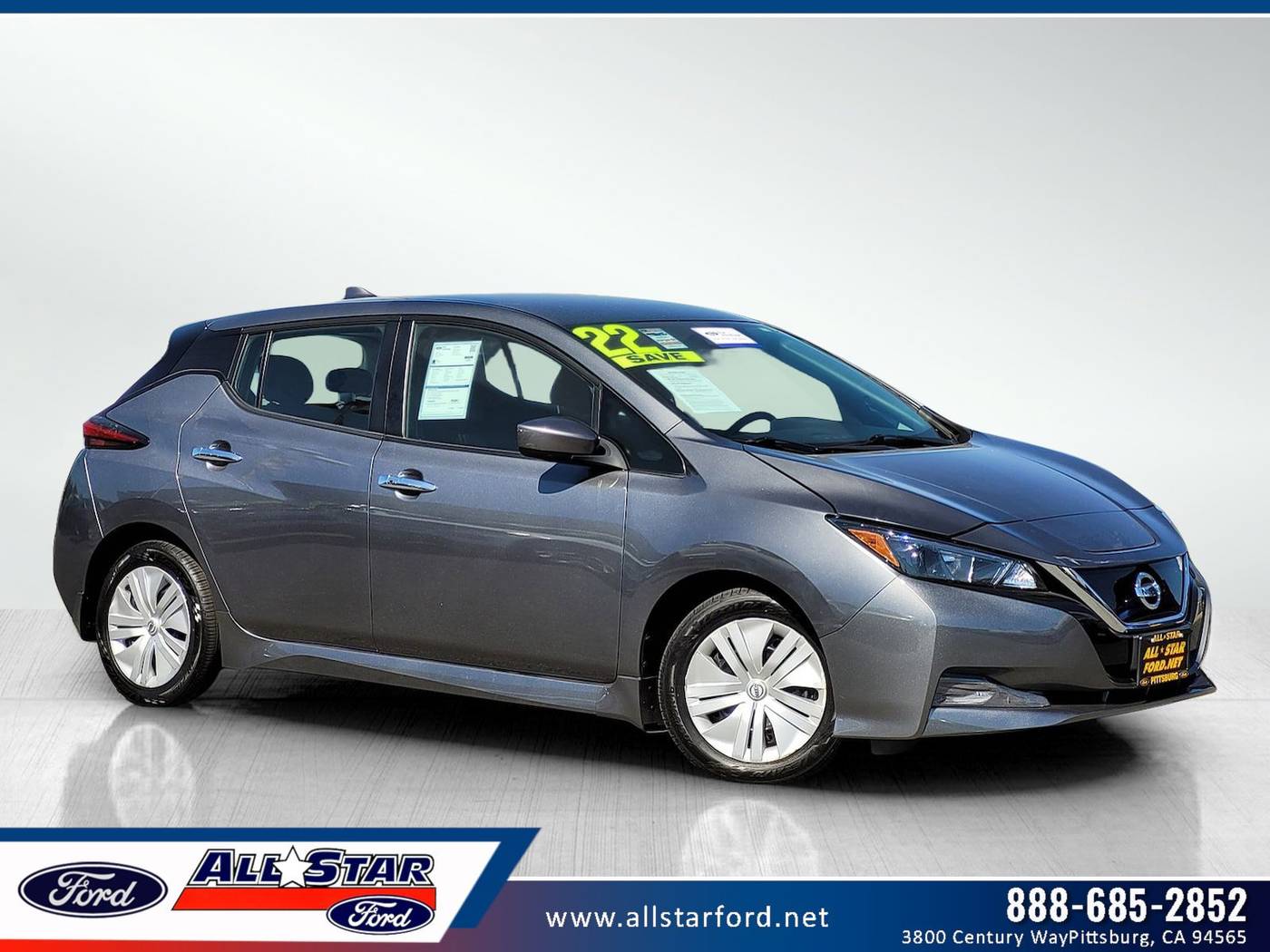 2022 Nissan LEAF S — Hatchback — 34,124 mi — Pittsburg, CA