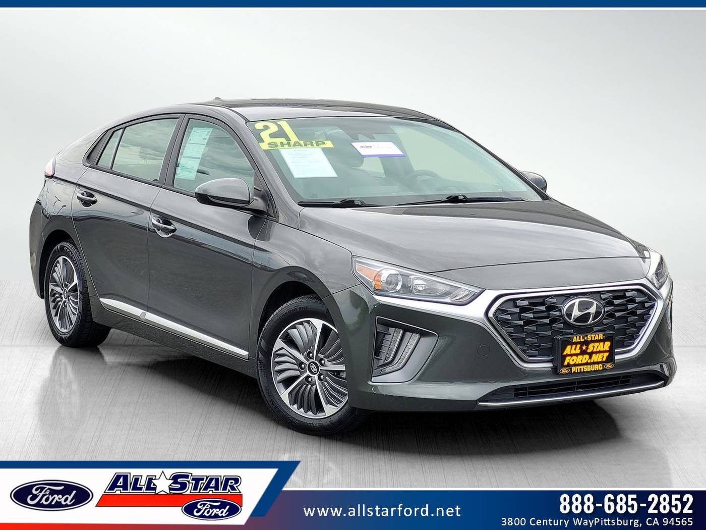 2021 Hyundai Ioniq Plug-In Hybrid SE — Hatchback — 36,270 mi — Pittsburg, CA
