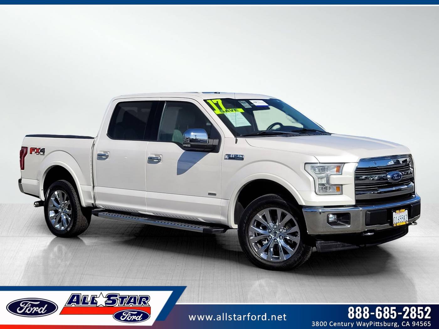 2017 Ford F-150 Lariat — Pickup Truck — 57,806 mi — Pittsburg, CA