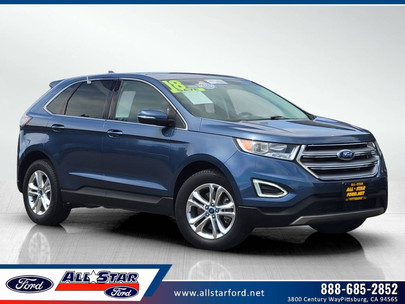 2018 Ford Edge SEL — SUV — 19,588 mi — Pittsburg, CA