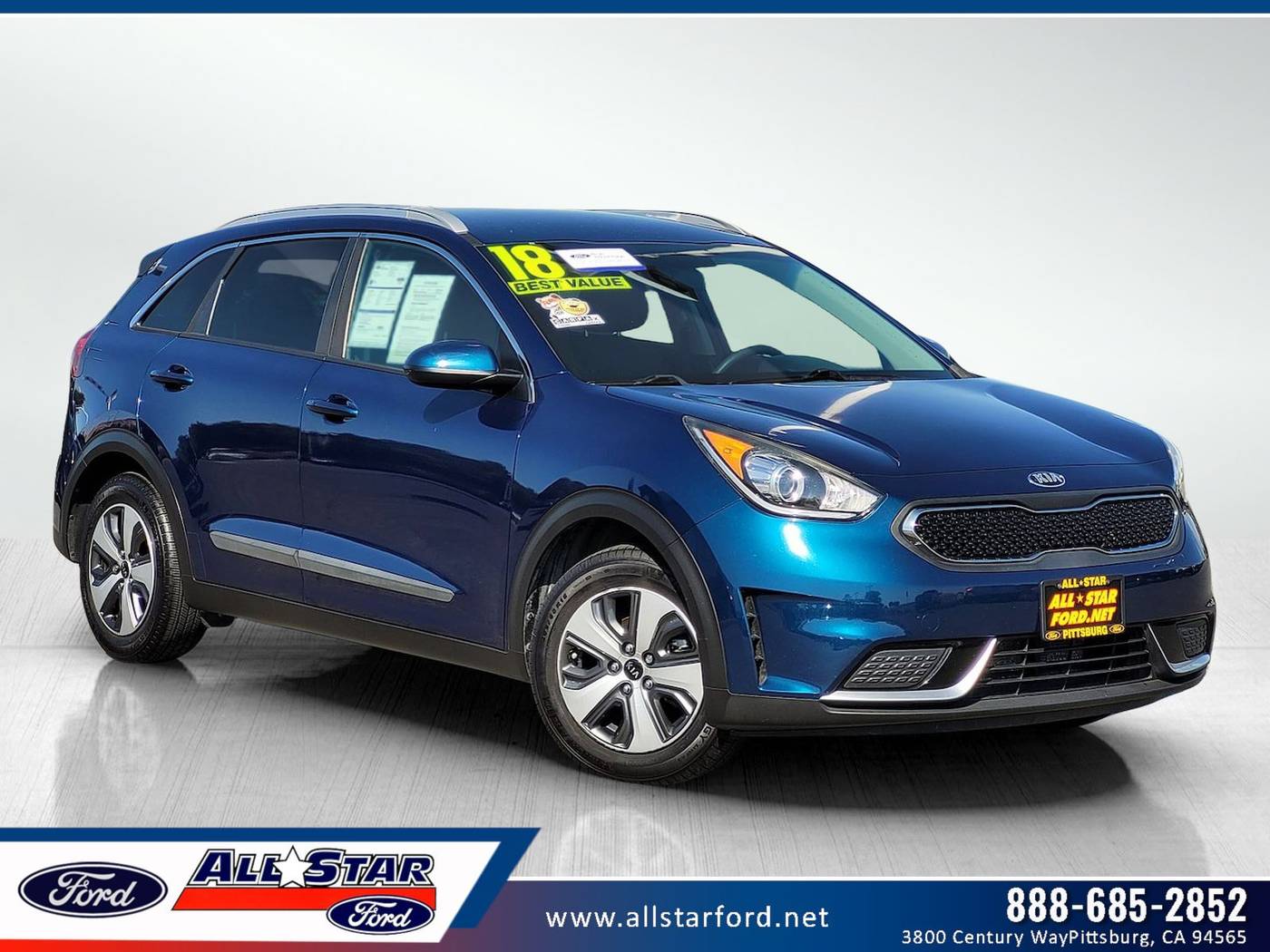 2018 Kia Niro Hybrid LX — SUV — 66,772 mi — Pittsburg, CA