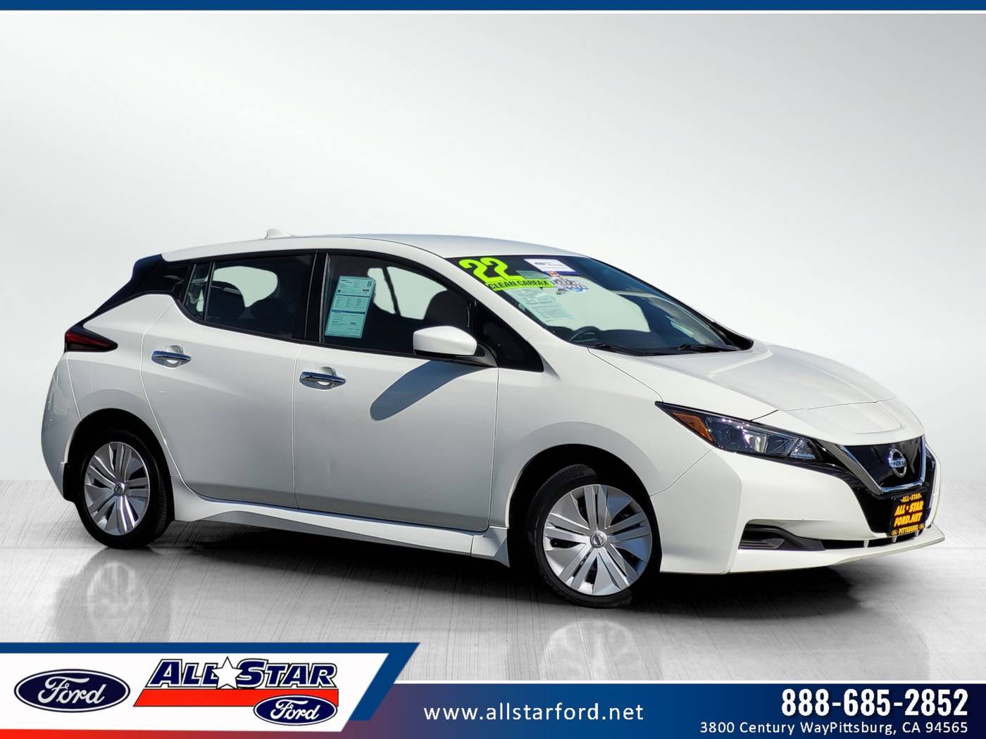 2022 Nissan LEAF S — Hatchback — 17,935 mi — Pittsburg, CA