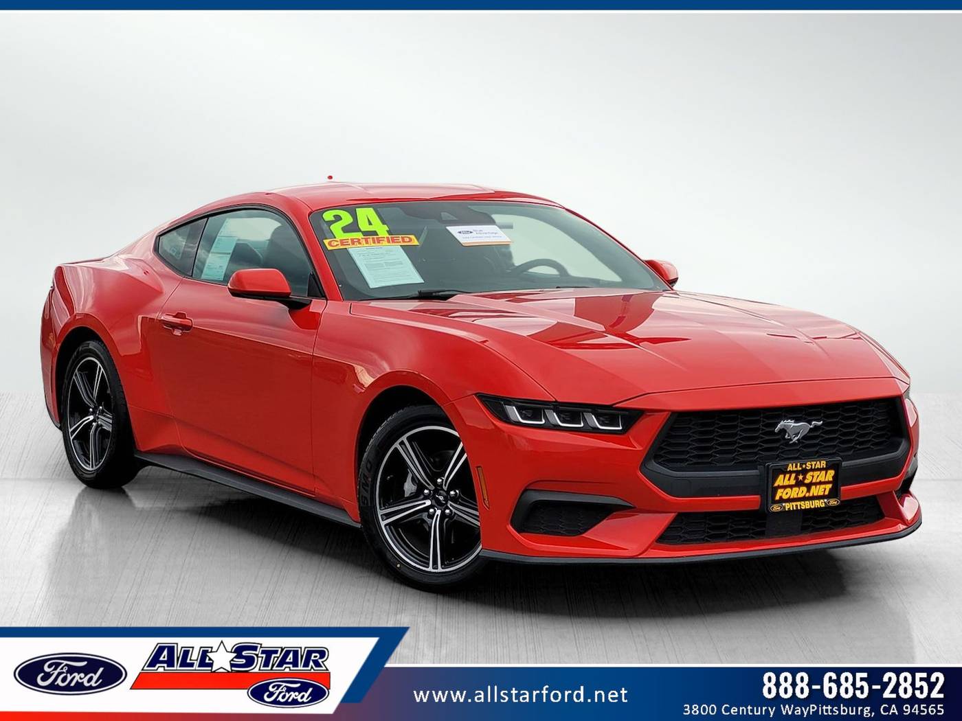 2024 Ford Mustang EcoBoost — Coupe — 33,108 mi — Pittsburg, CA