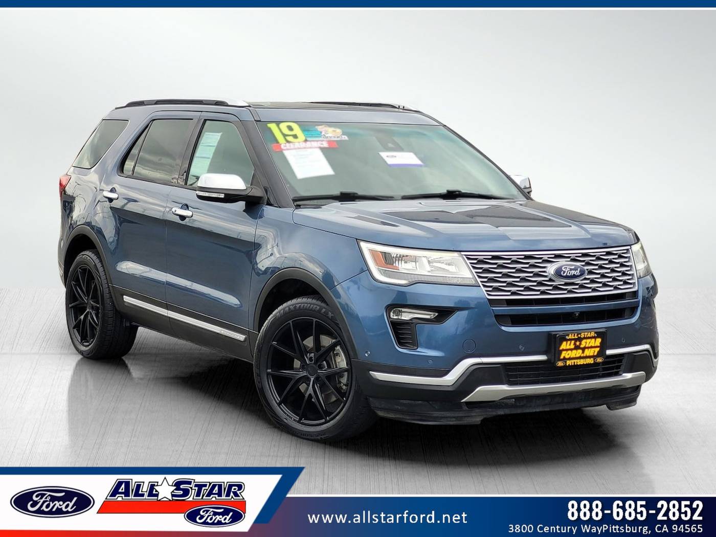 2019 Ford Explorer Platinum — SUV — 73,928 mi — Pittsburg, CA