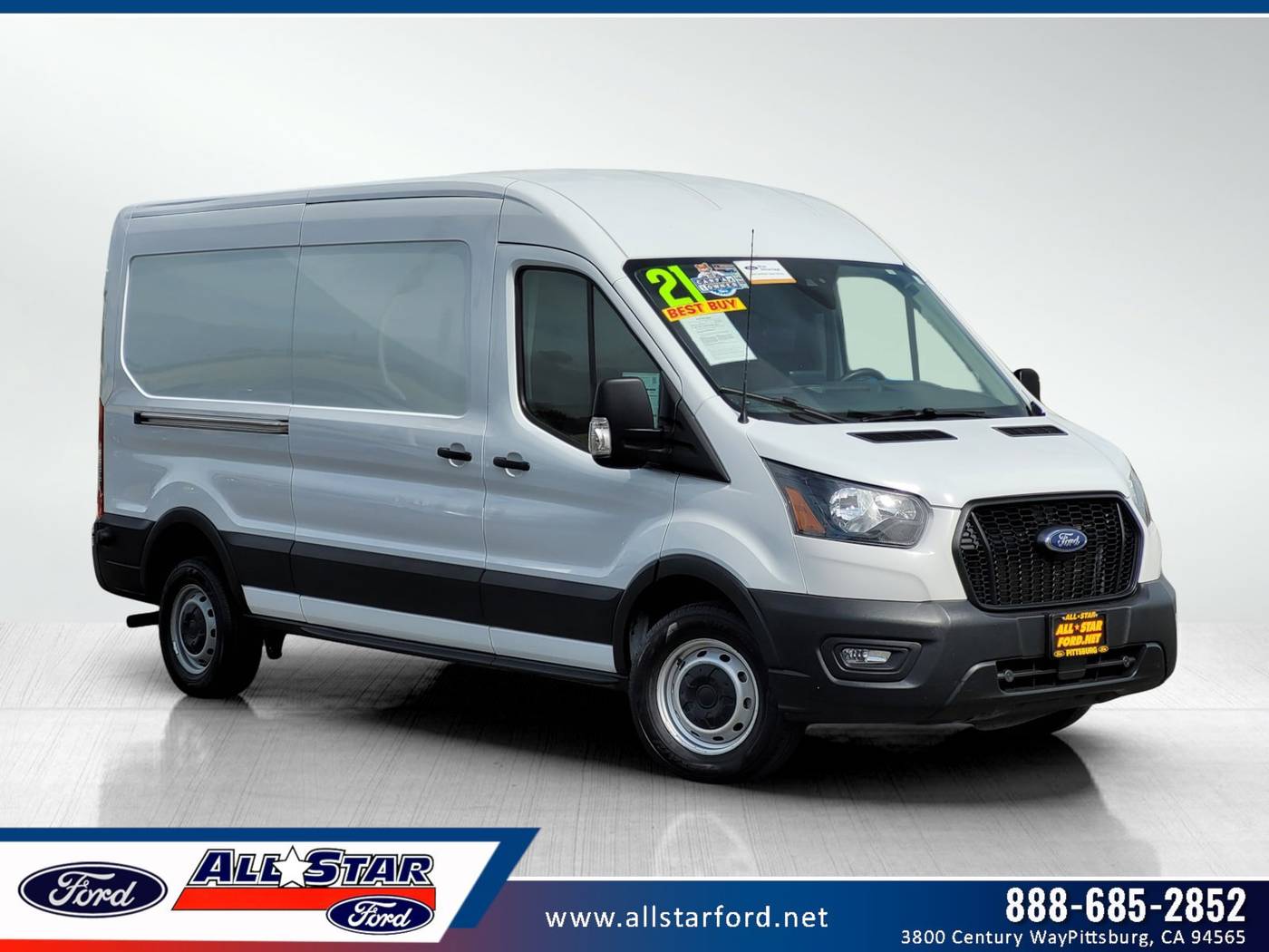 2021 Ford Transit Cargo Van T-250 — Cargo Van — 43,255 mi — Pittsburg, CA