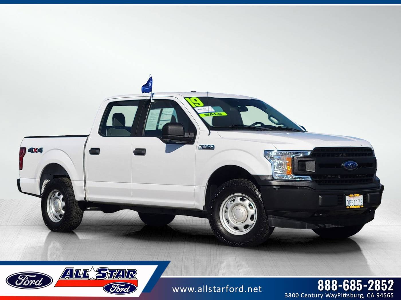 2019 Ford F-150 XL — Pickup Truck — 53,825 mi — Pittsburg, CA
