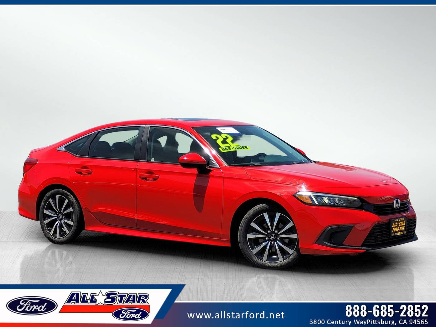 2022 Honda Civic EX — Sedan — 51,146 mi — Pittsburg, CA