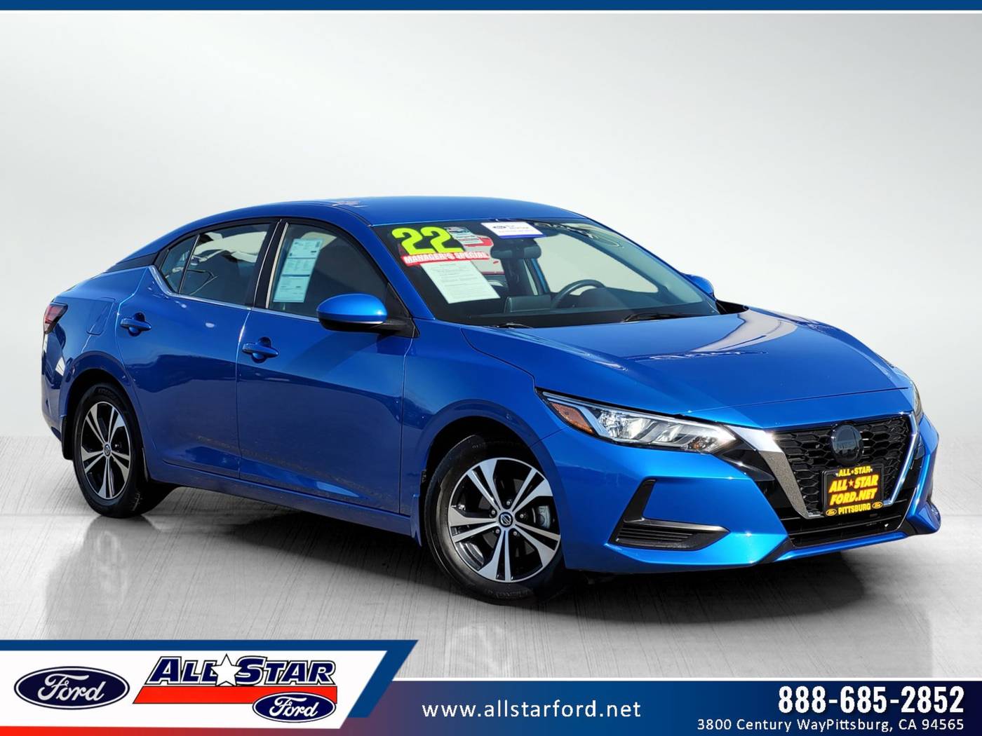 2022 Nissan Sentra SV — Sedan — 35,912 mi — Pittsburg, CA