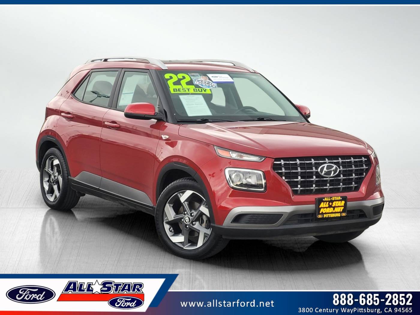 2022 Hyundai Venue SEL — SUV — 45,085 mi — Pittsburg, CA