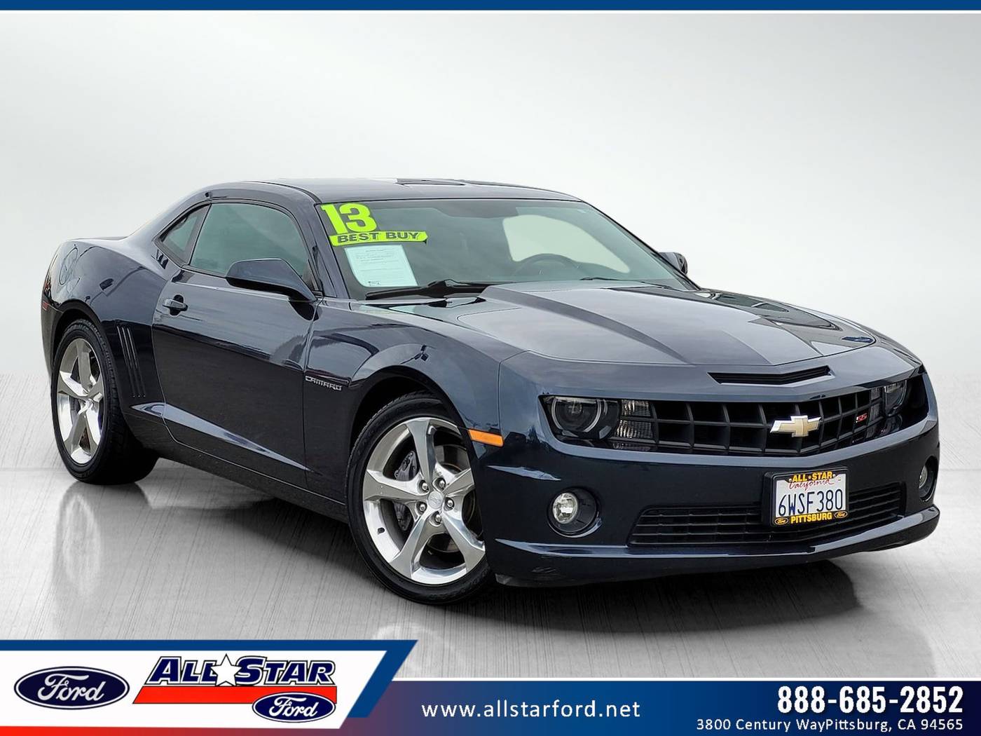 2013 Chevrolet Camaro 2SS — Coupe — 34,929 mi — Pittsburg, CA