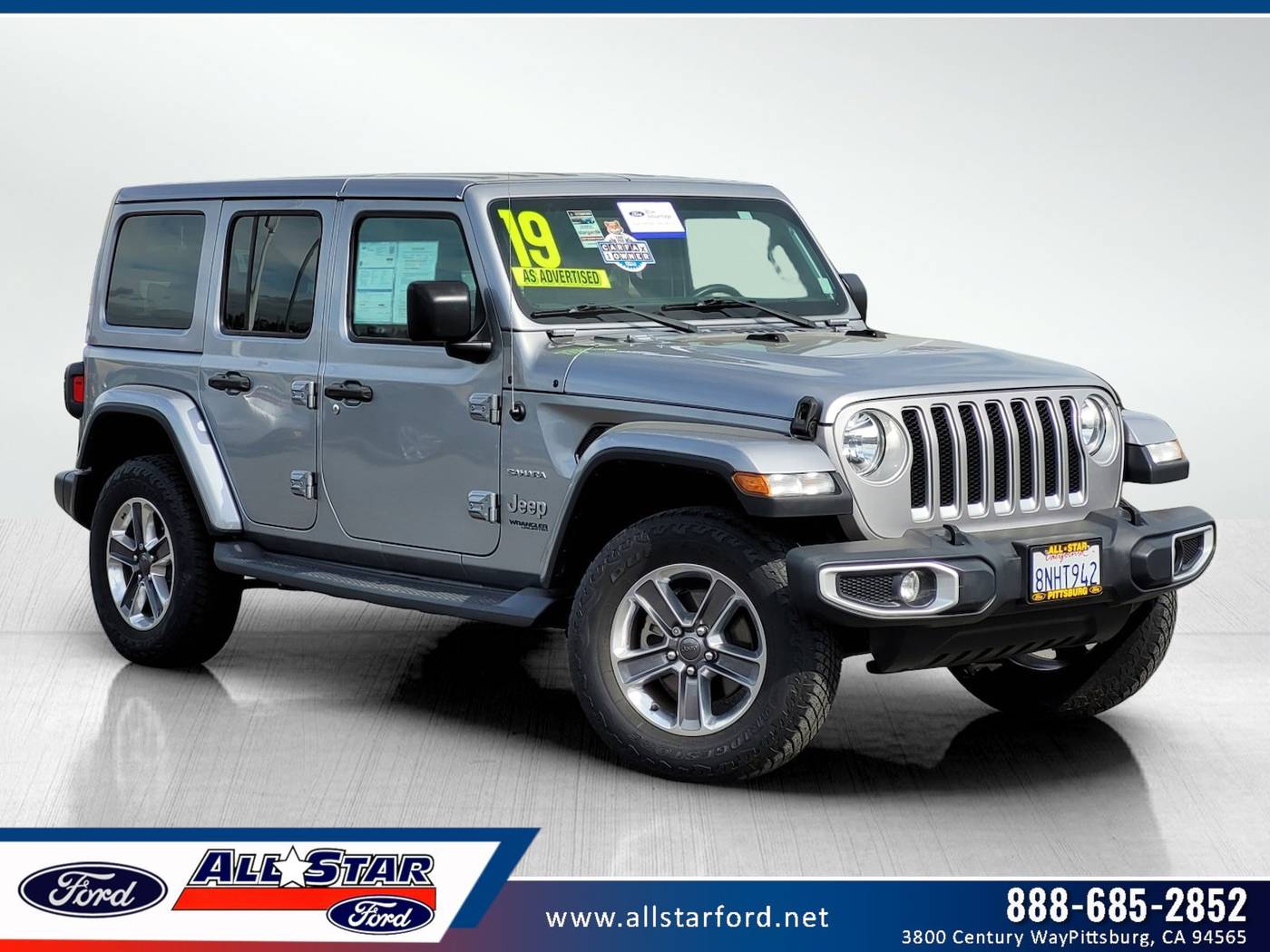 2019 Jeep Wrangler Sahara — SUV — 31,944 mi — Pittsburg, CA