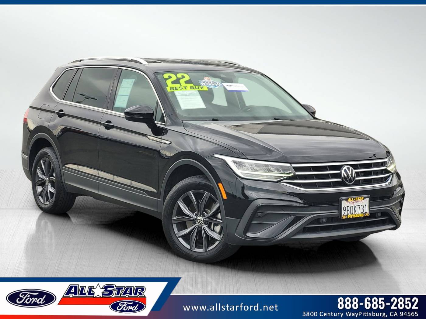 2022 Volkswagen Tiguan SE — SUV — 30,547 mi — Pittsburg, CA