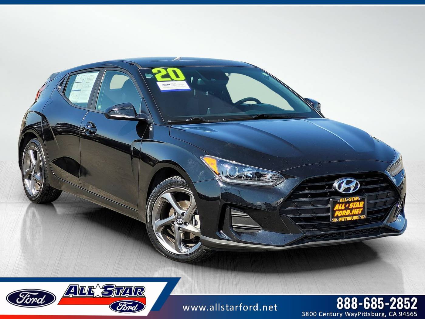 2020 Hyundai Veloster 2.0 — Hatchback — 84,568 mi — Pittsburg, CA