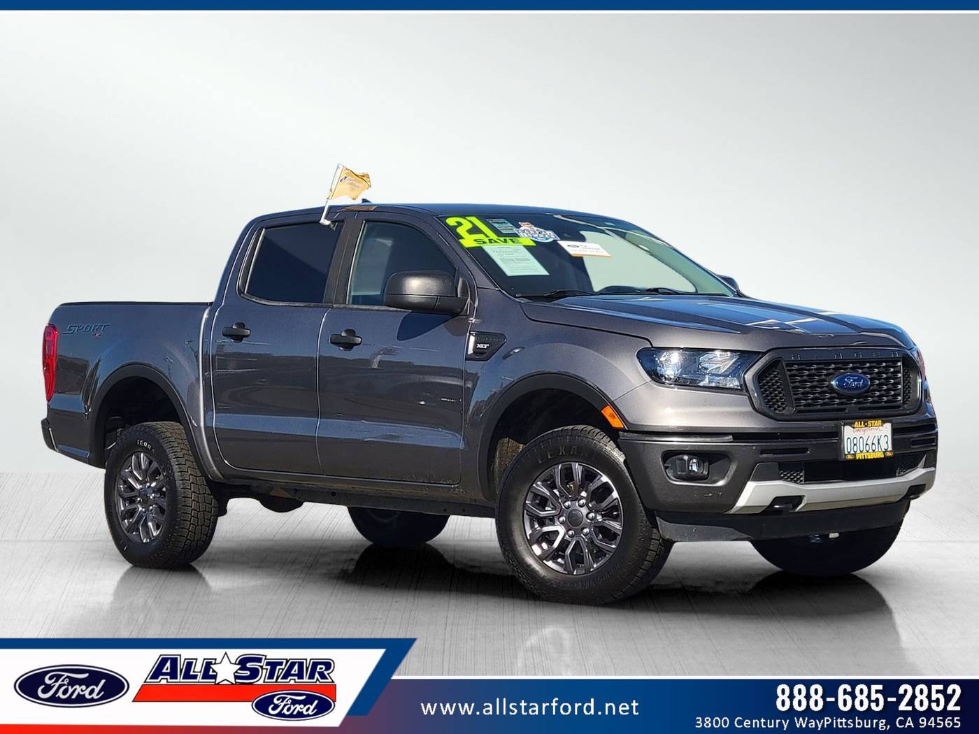 2021 Ford Ranger XLT — Pickup Truck — 70,131 mi — Pittsburg, CA