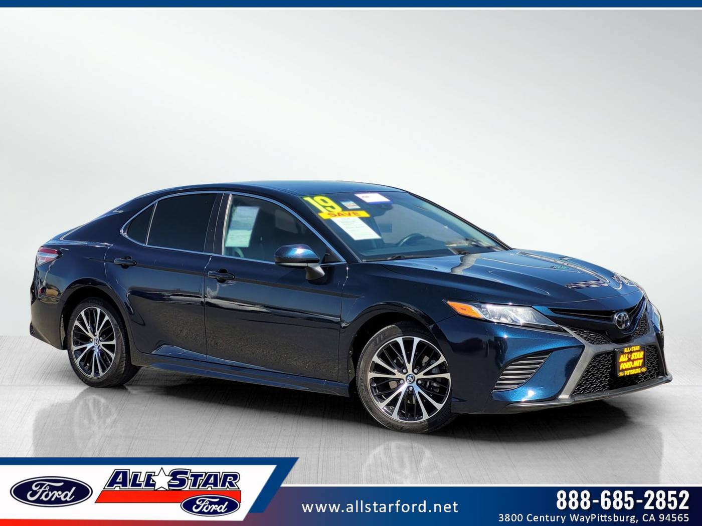 2019 Toyota Camry LE — Sedan — 50,862 mi — Pittsburg, CA