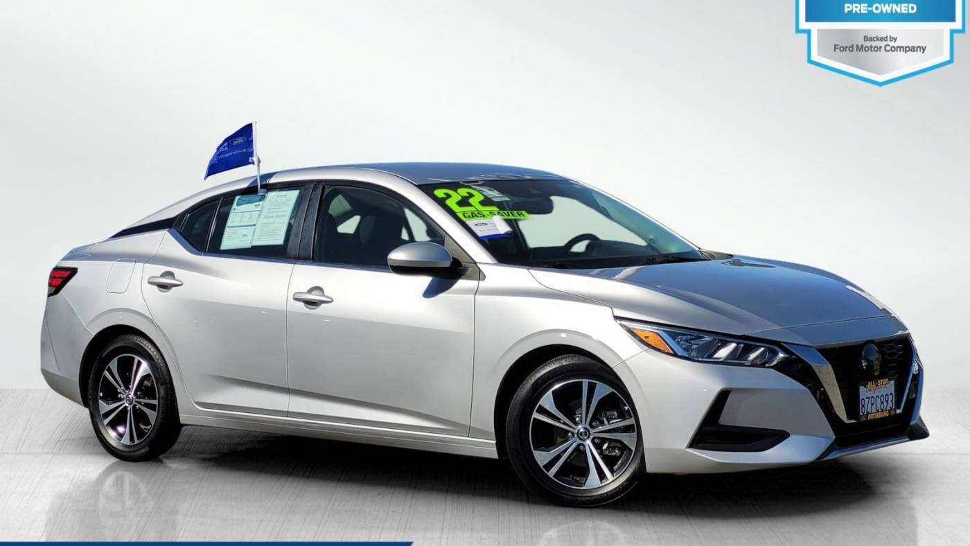 2022 Nissan Sentra SV — Sedan — 39,440 mi — Pittsburg, CA
