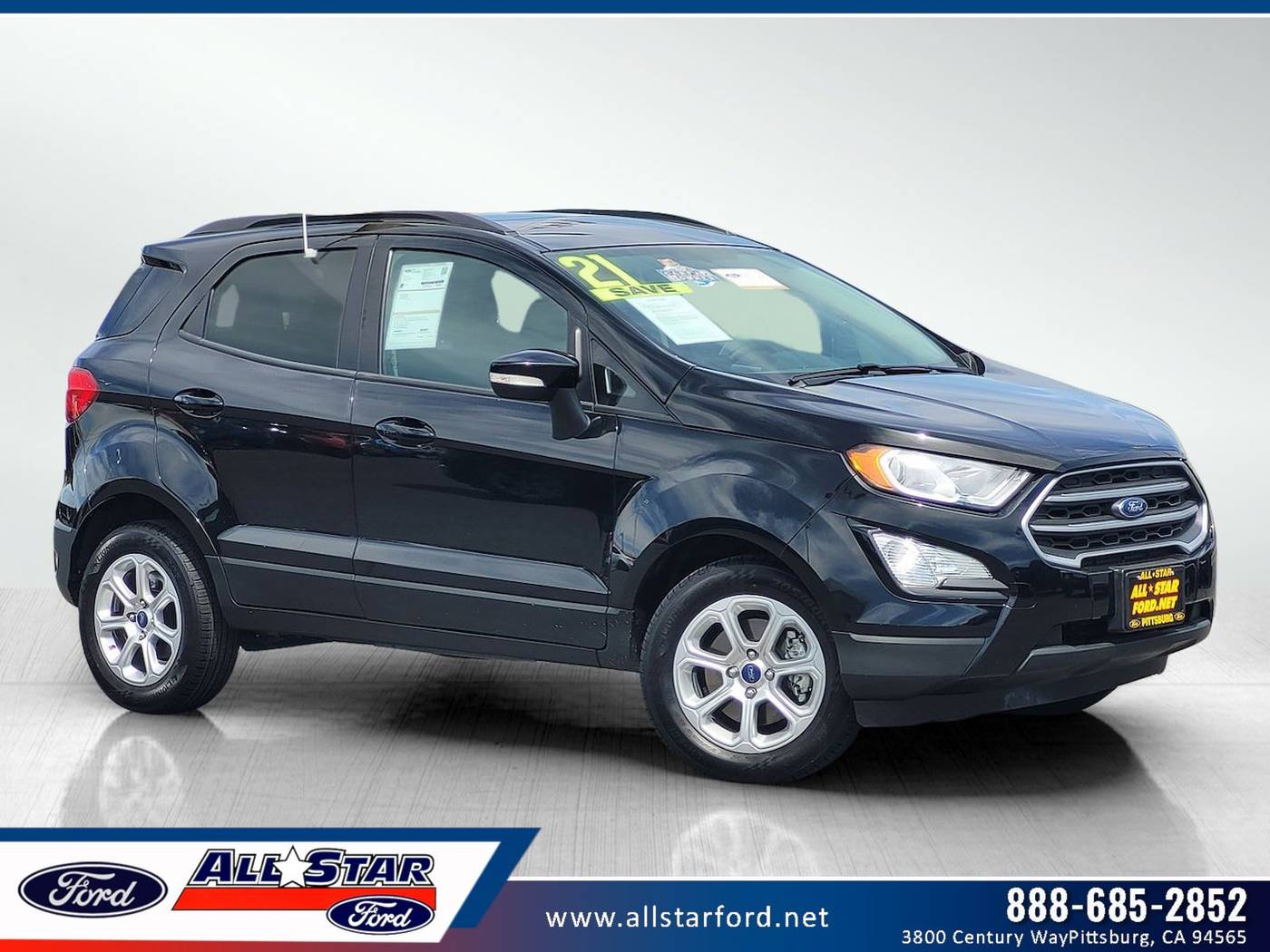2021 Ford EcoSport SE — SUV — 31,585 mi — Pittsburg, CA