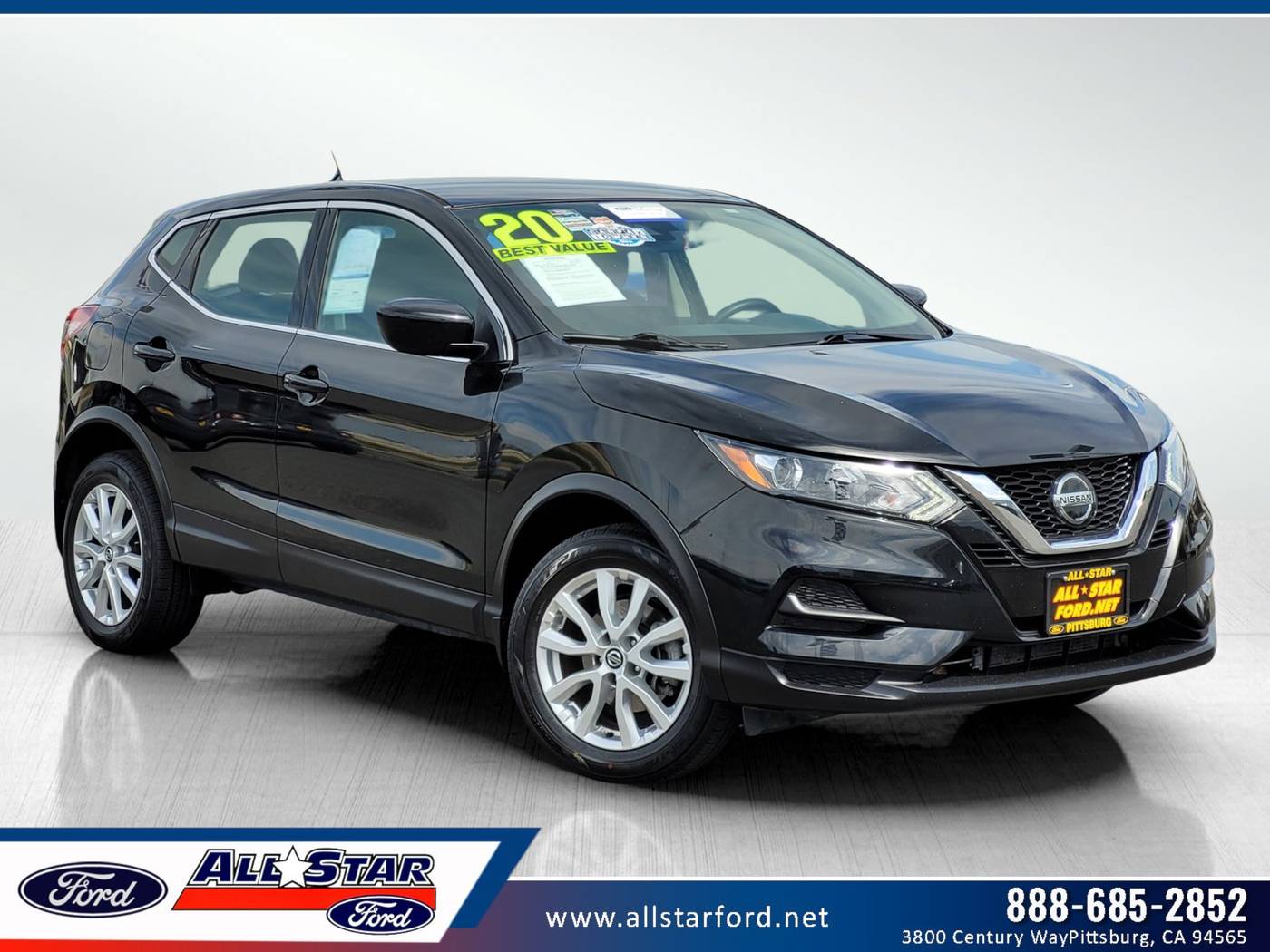 2020 Nissan Rogue Sport S — SUV — 40,415 mi — Pittsburg, CA