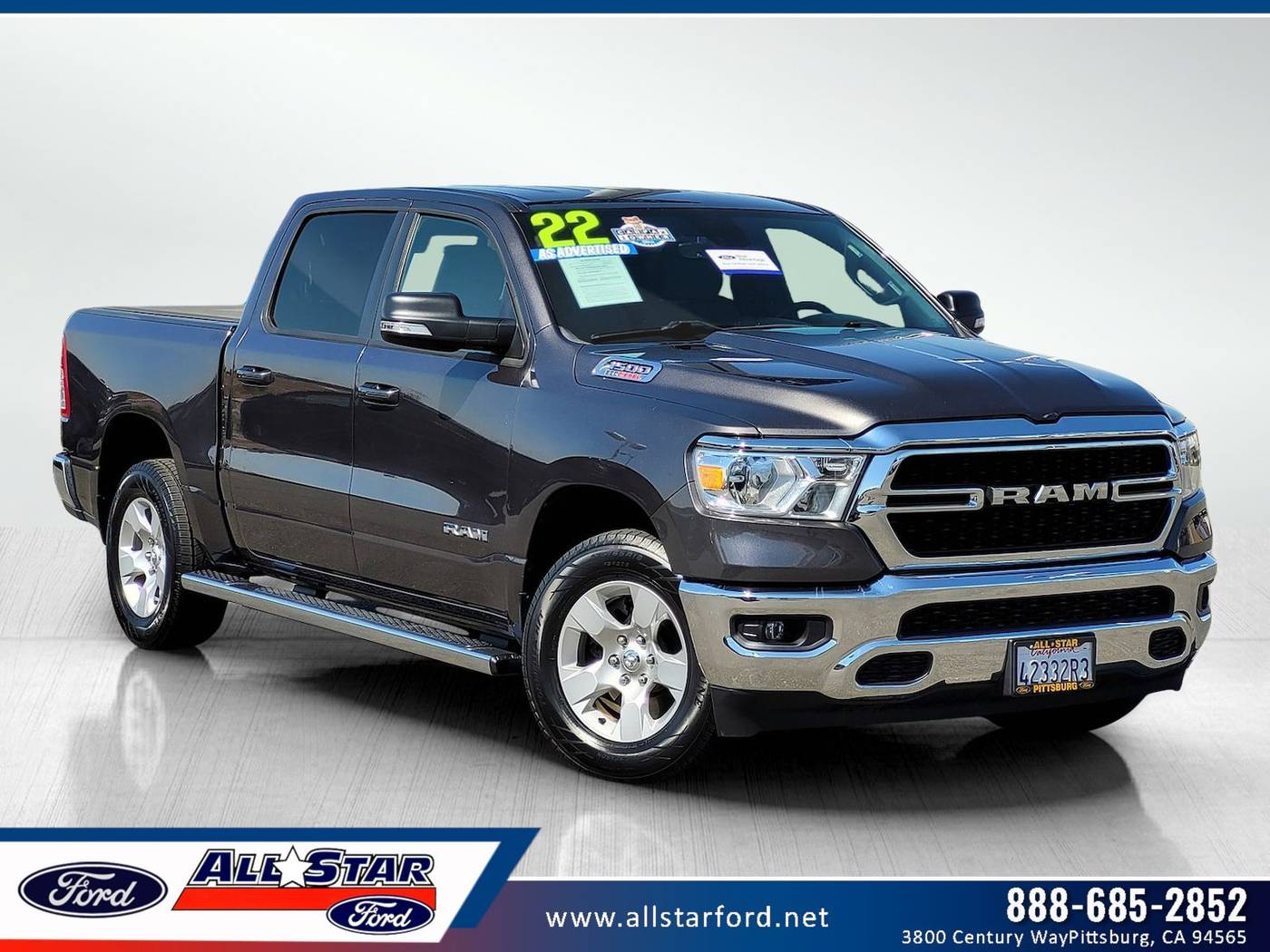 2022 Ram 1500 Big Horn — Pickup Truck — 48,704 mi — Pittsburg, CA