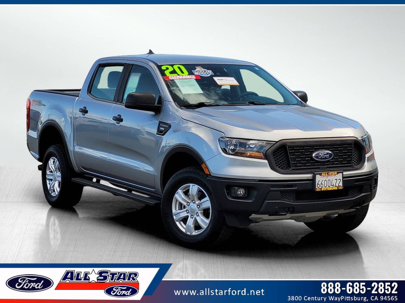 2020 Ford Ranger XL — Pickup Truck — 62,026 mi — Pittsburg, CA