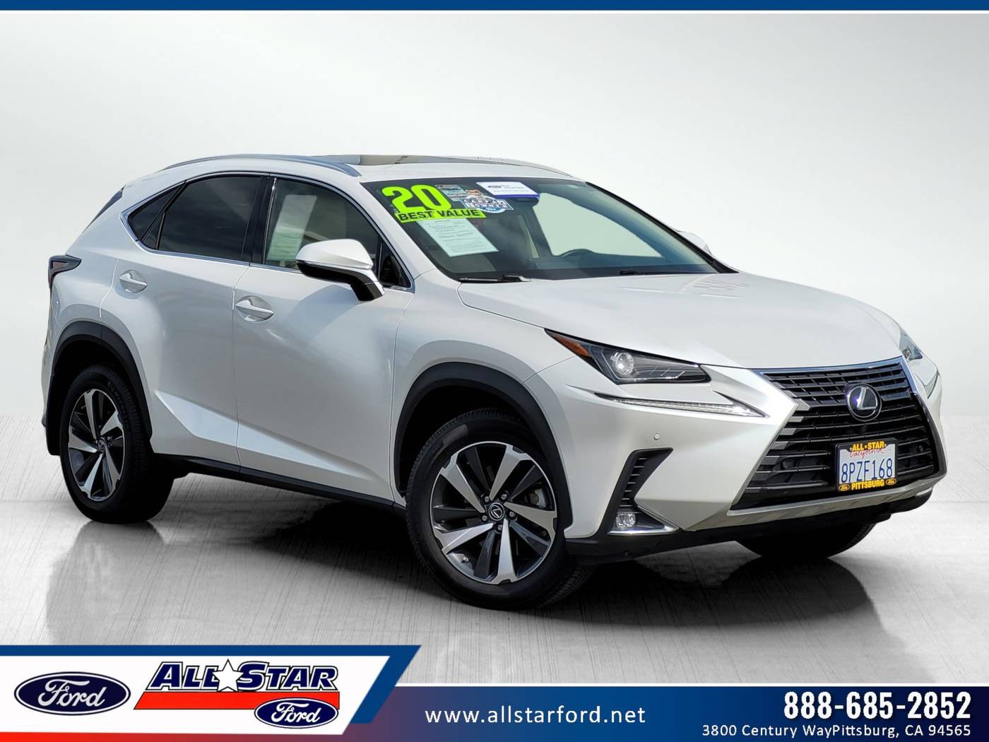 2020 Lexus NX NX 300 — SUV — 62,236 mi — Pittsburg, CA