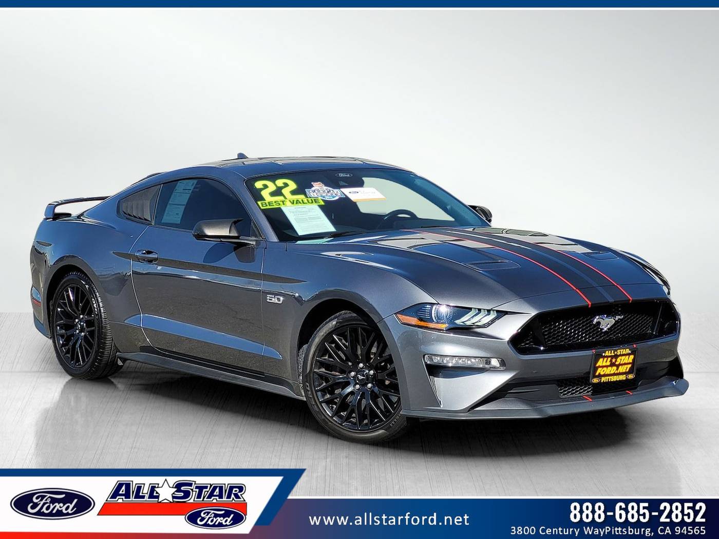 2022 Ford Mustang GT Premium — Coupe — 15,986 mi — Pittsburg, CA