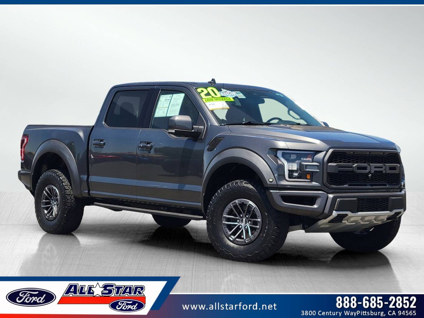 2020 Ford F-150 Raptor — Pickup Truck — 25,631 mi — Pittsburg, CA