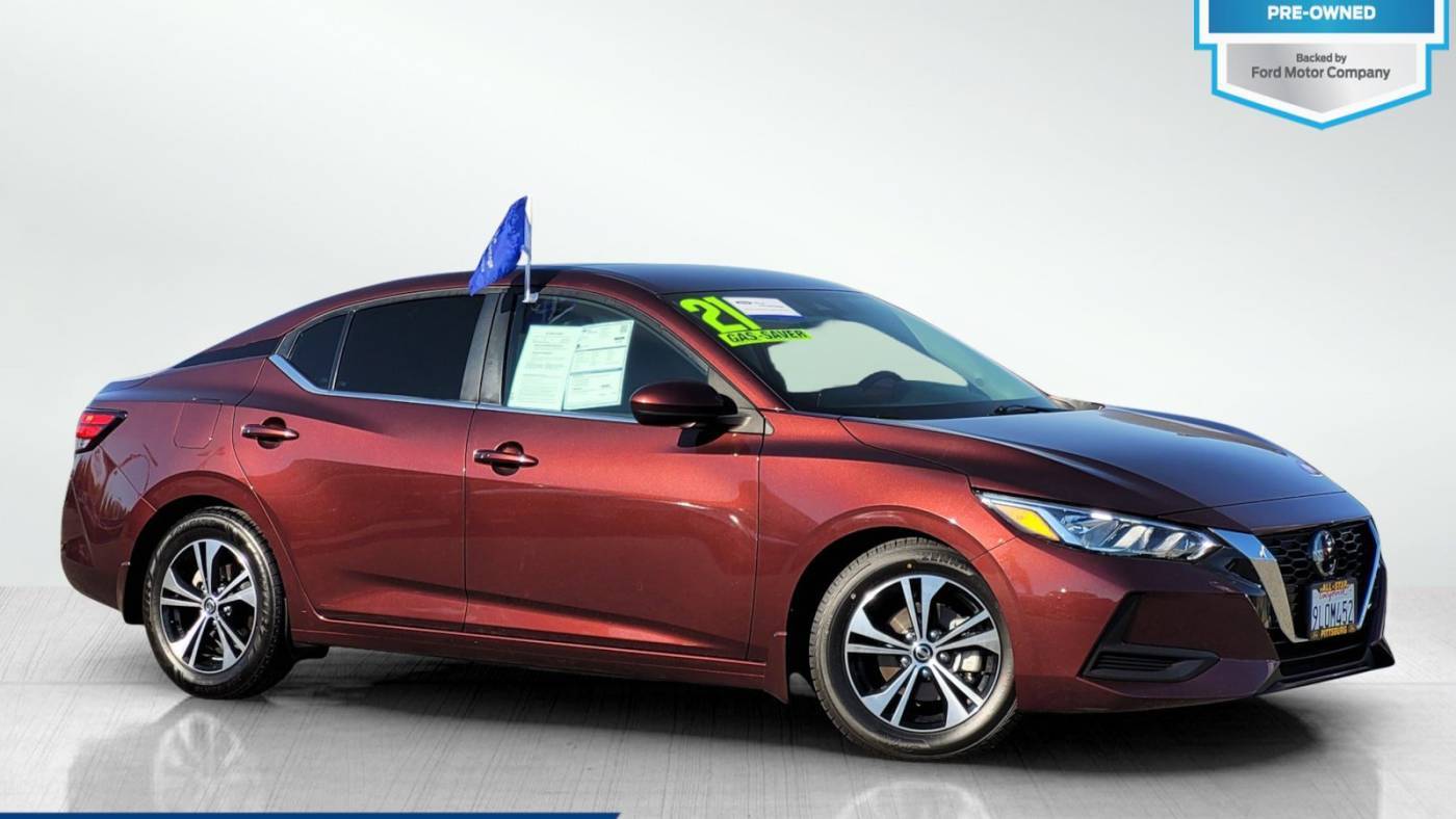 2021 Nissan Sentra SV — Sedan — 36,207 mi — Pittsburg, CA