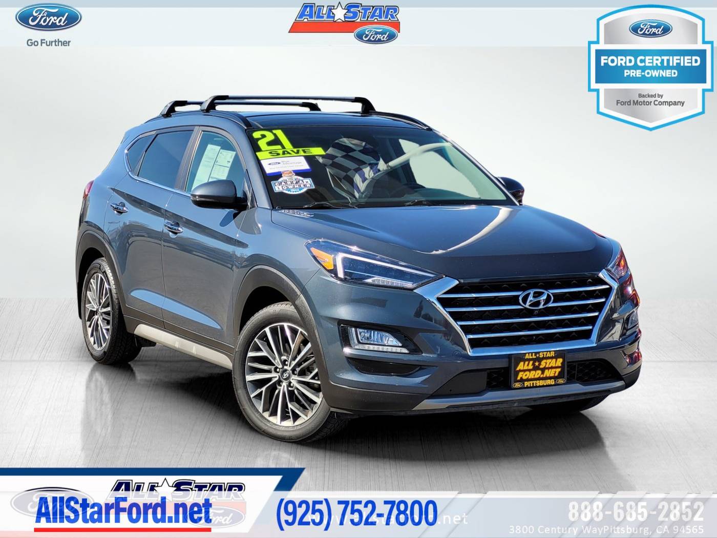2021 Hyundai Tucson Ultimate — SUV — 88,886 mi — Pittsburg, CA