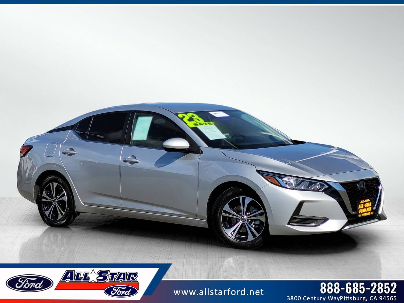 2023 Nissan Sentra SV — Sedan — 36,160 mi — Pittsburg, CA