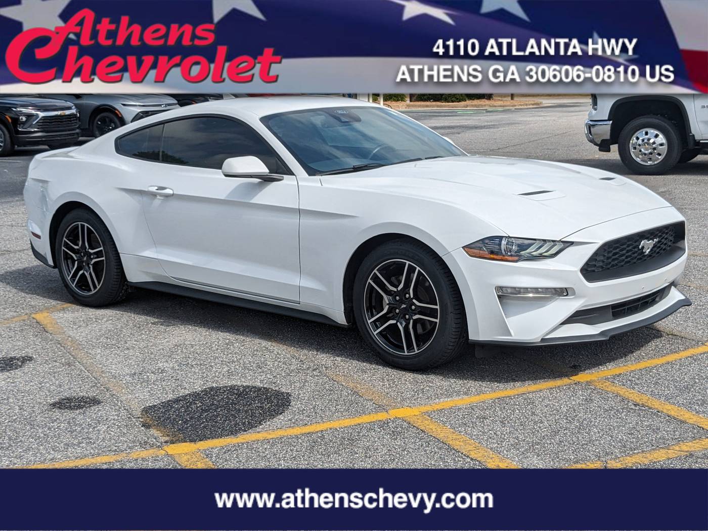 2021 Ford Mustang EcoBoost — Coupe — 62,625 mi — Athens, GA