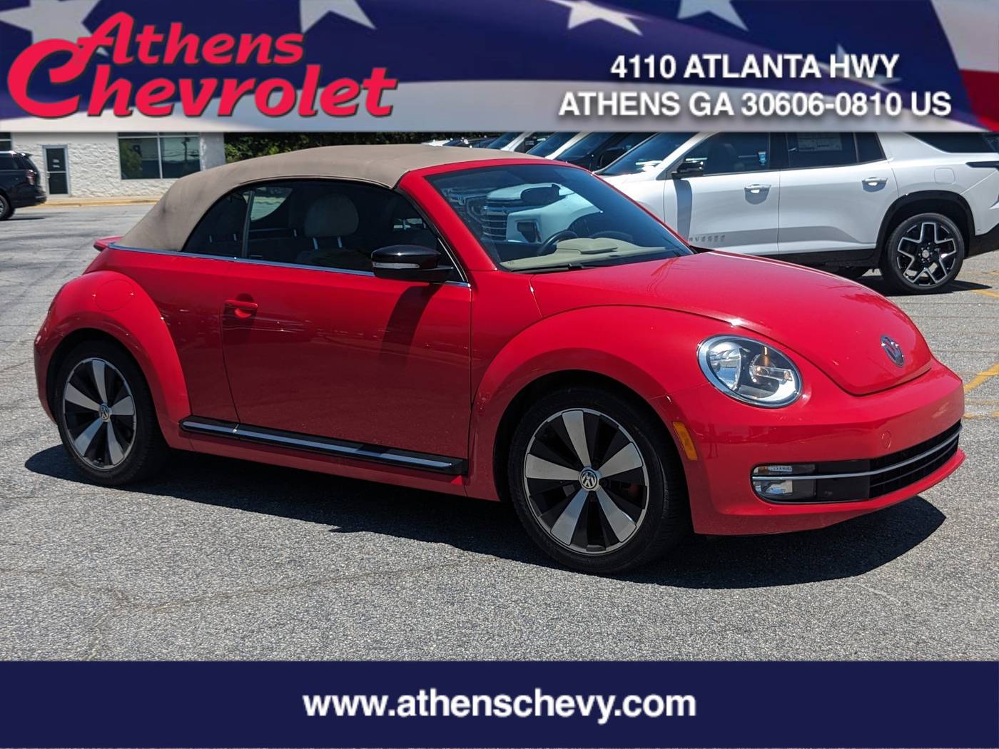 2013 Volkswagen Beetle Turbo 60s Edition — Convertible — 30,657 mi — Athens, GA