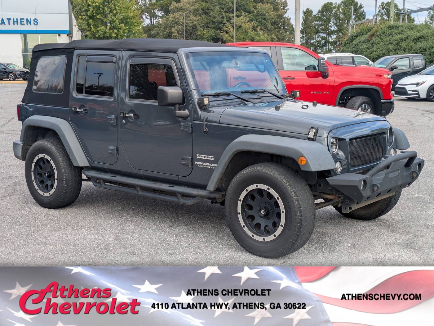 2017 Jeep Wrangler Sport — SUV — 122,556 mi — Athens, GA