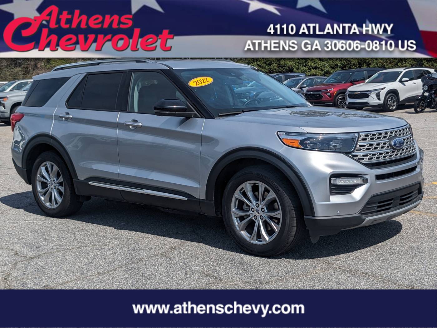 2022 Ford Explorer Limited — SUV — 48,405 mi — Athens, GA