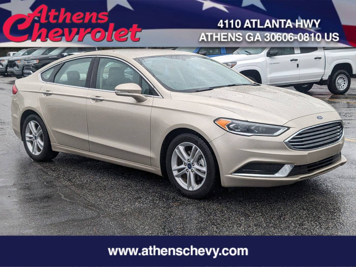 2018 Ford Fusion SE — Sedan — 84,582 mi — Athens, GA