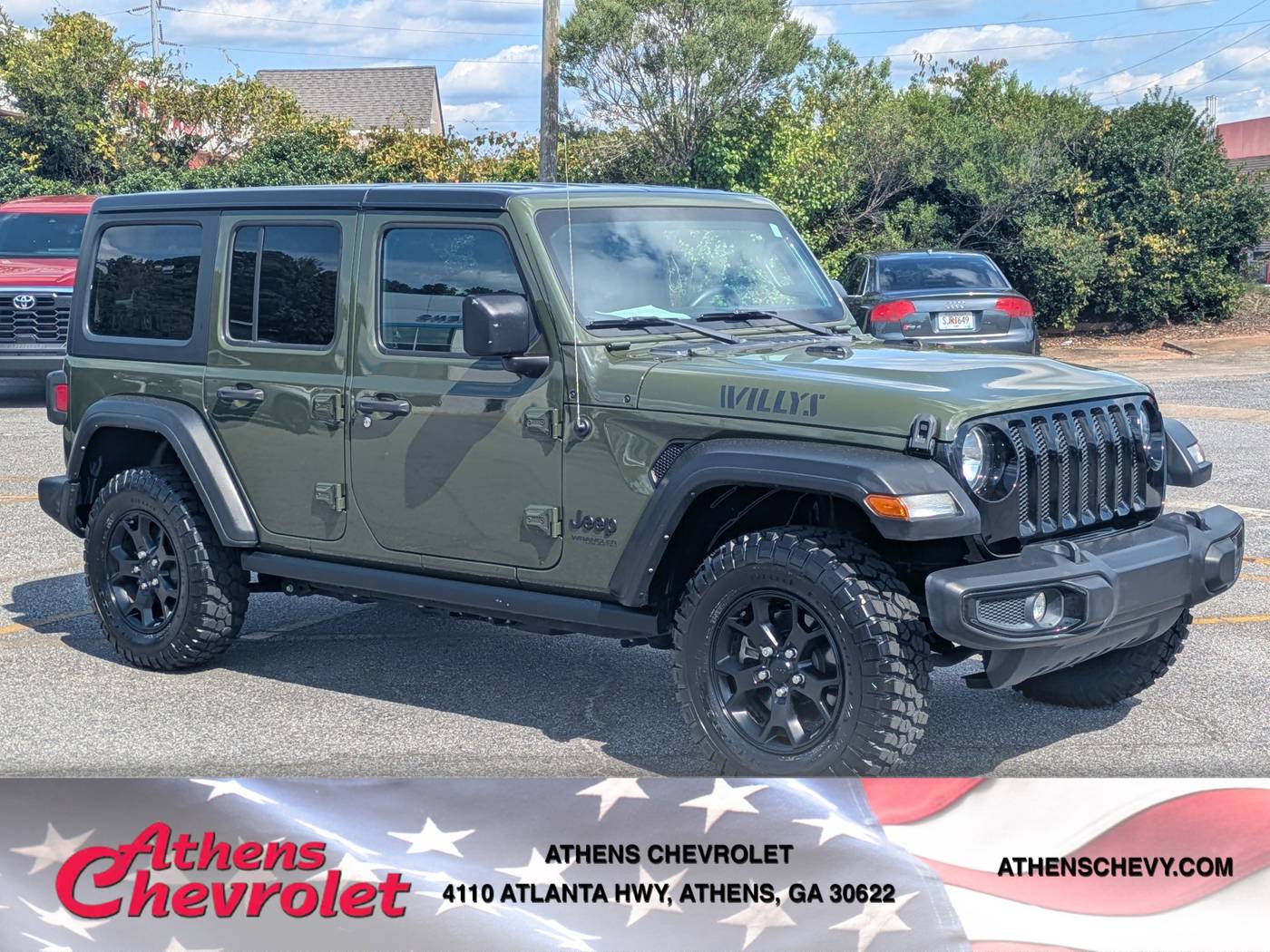 2021 Jeep Wrangler Willys Sport — SUV — 60,099 mi — Athens, GA