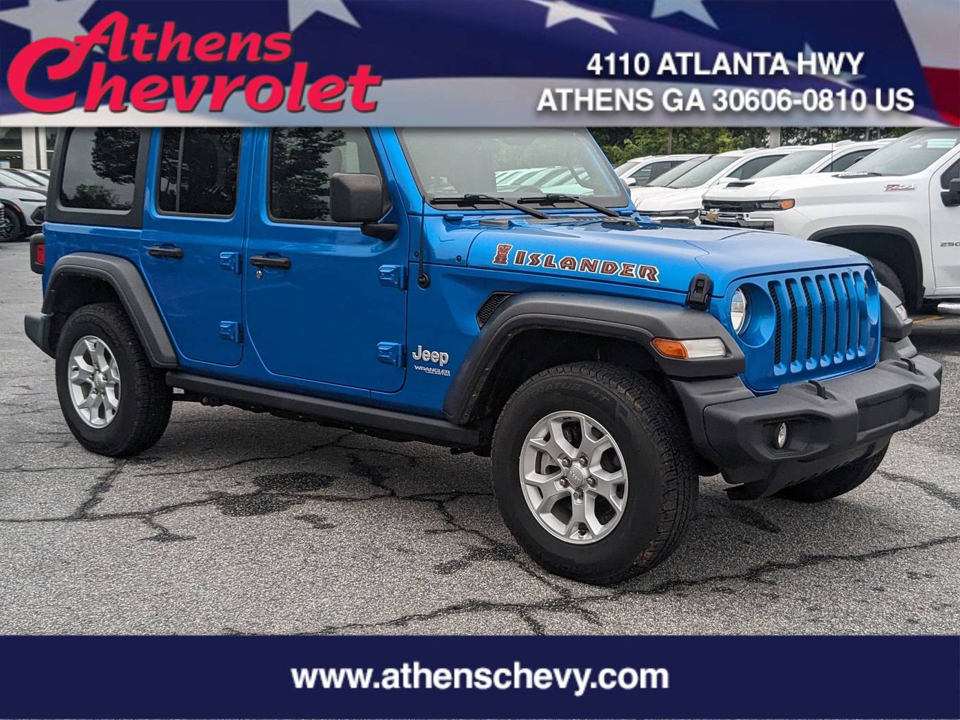 2021 Jeep Wrangler Islander — SUV — 45,791 mi — Athens, GA