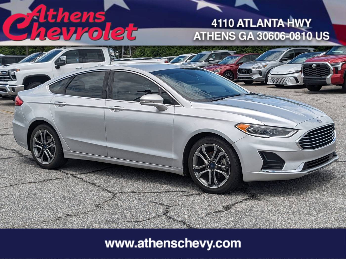 2019 Ford Fusion SEL — Sedan — 119,568 mi — Athens, GA