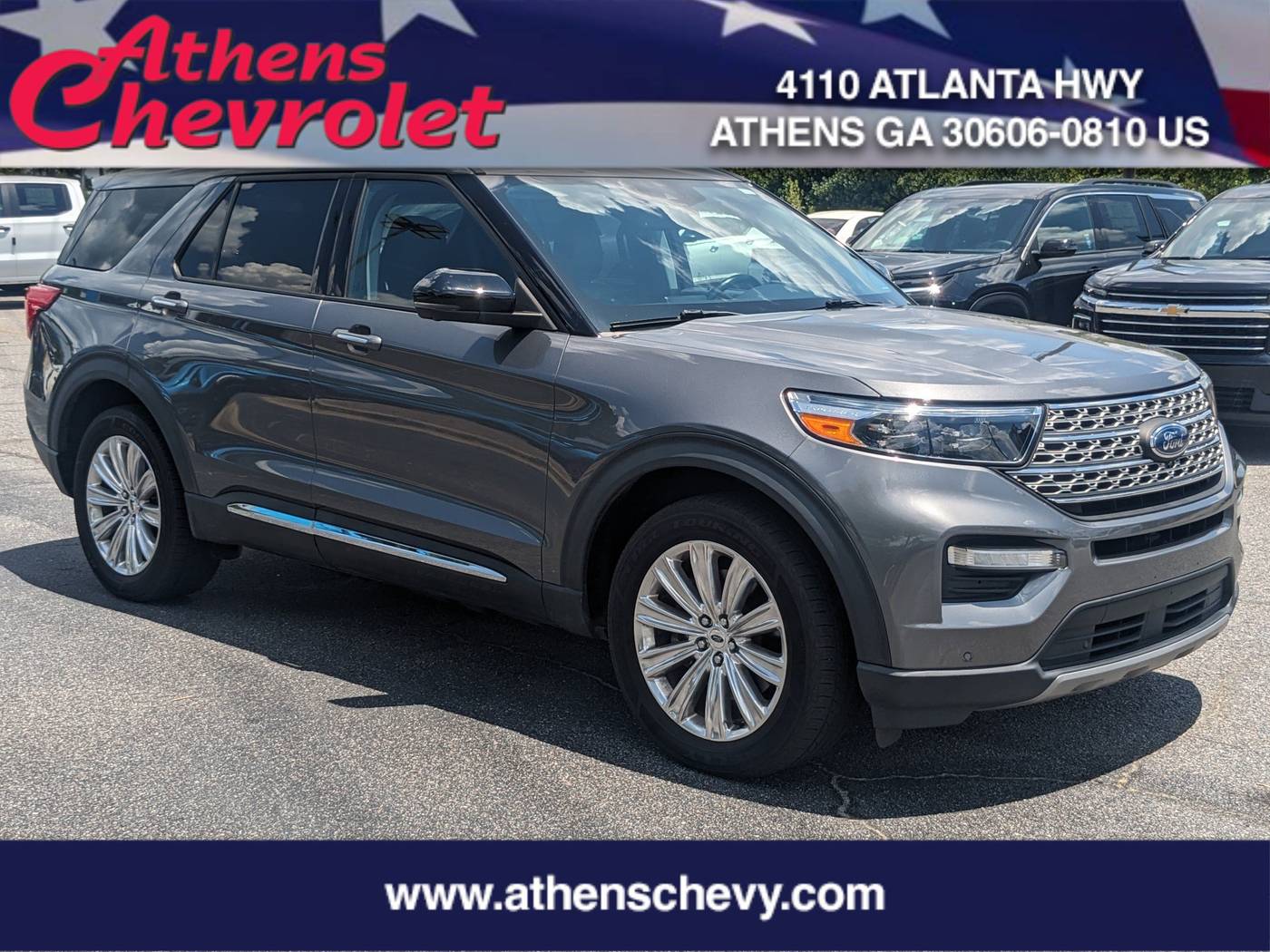 2021 Ford Explorer Limited — SUV — 56,187 mi — Athens, GA