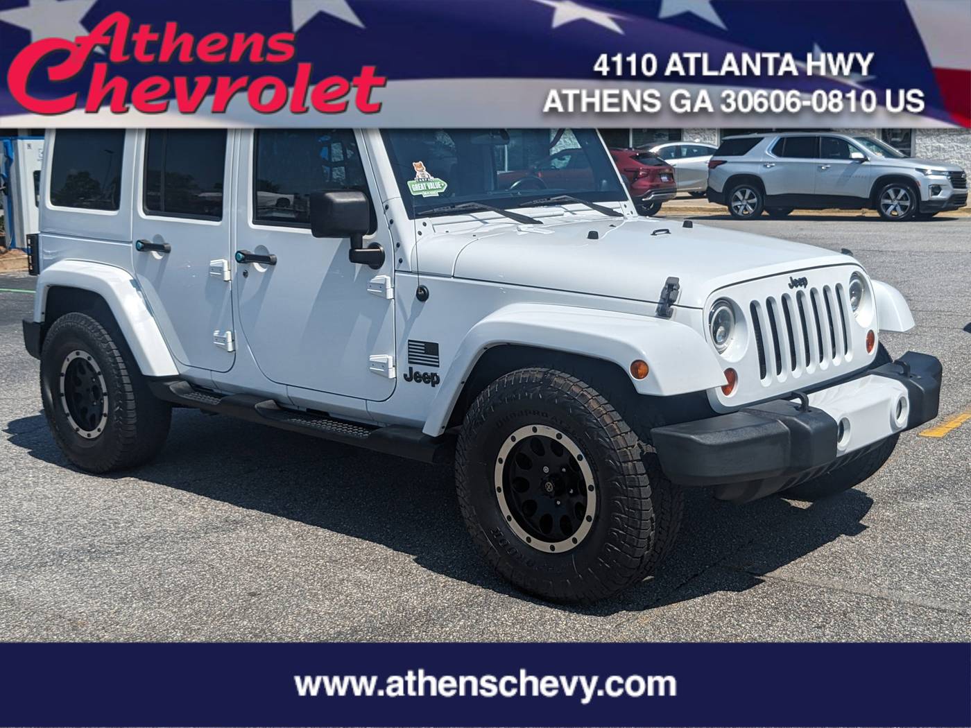 2012 Jeep Wrangler Altitude — SUV — 189,664 mi — Athens, GA