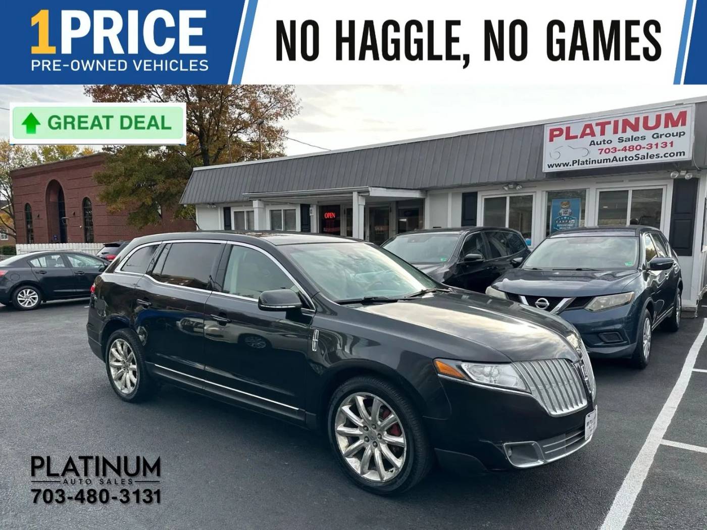 2010 Lincoln MKT 3.7L AWD — SUV — 128,124 mi — Arlington, VA