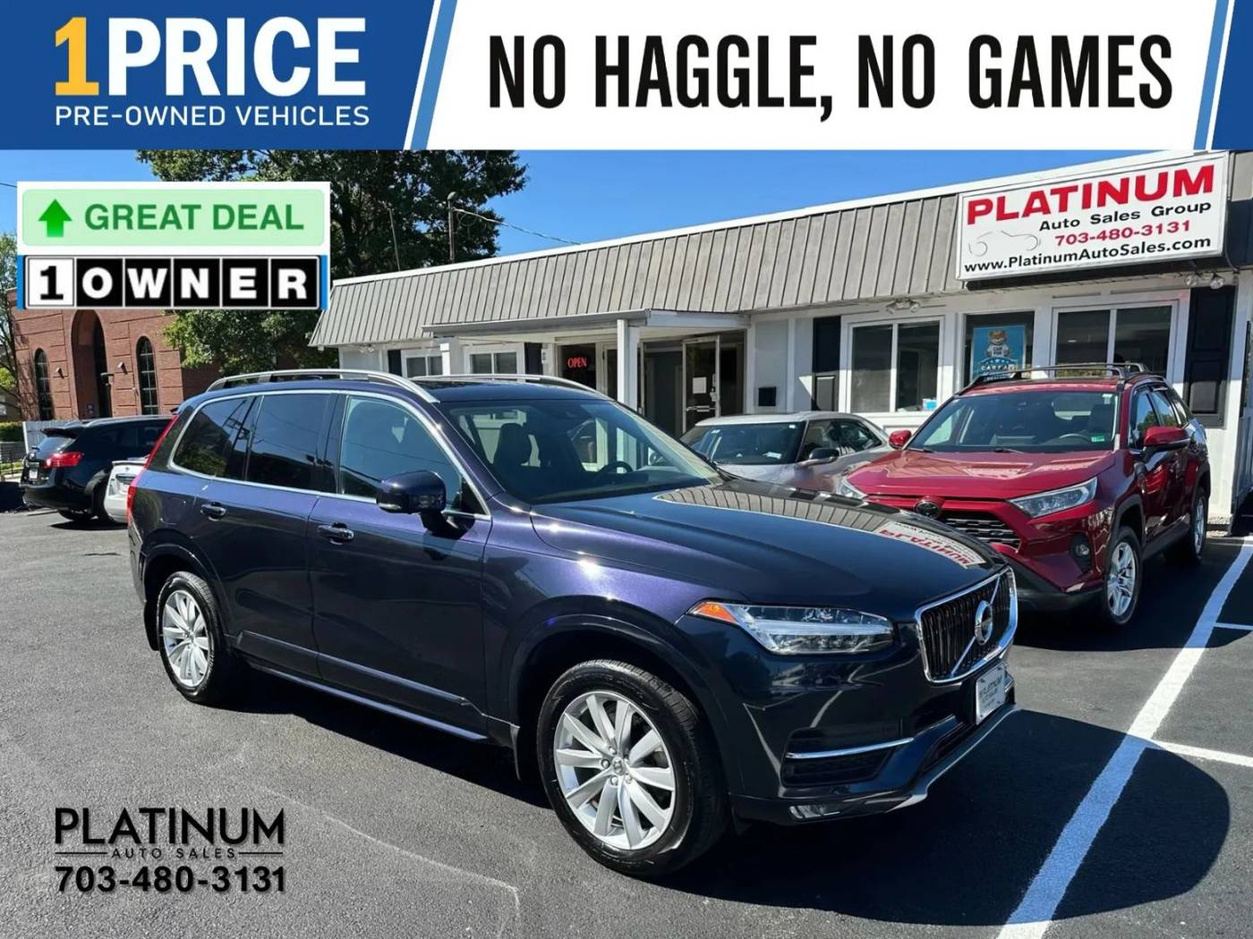 2016 Volvo XC90 T6 Momentum — SUV — 178,022 mi — Arlington, VA