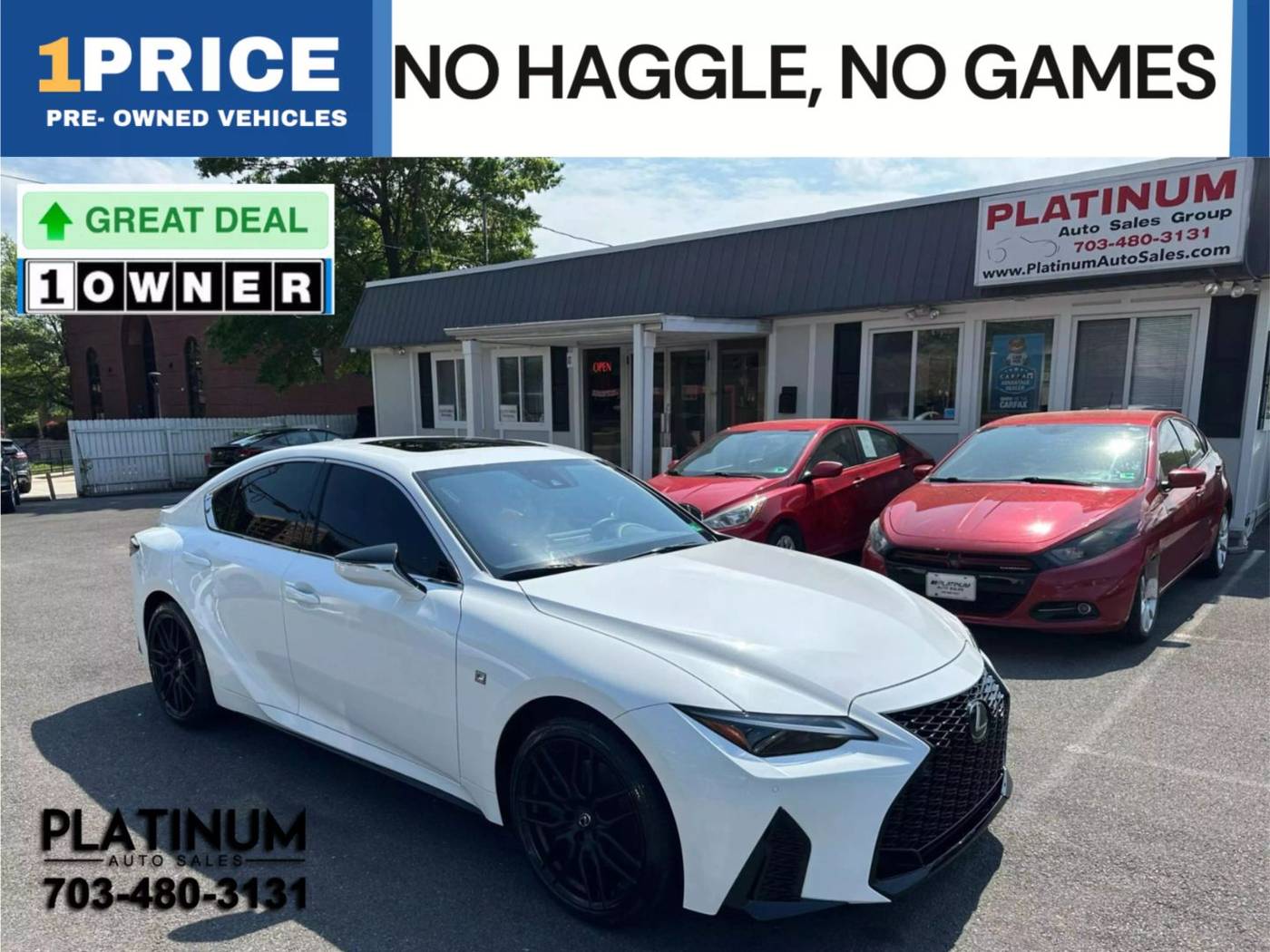 2023 Lexus IS IS 350 F SPORT — Sedan — 6,774 mi — Arlington, VA