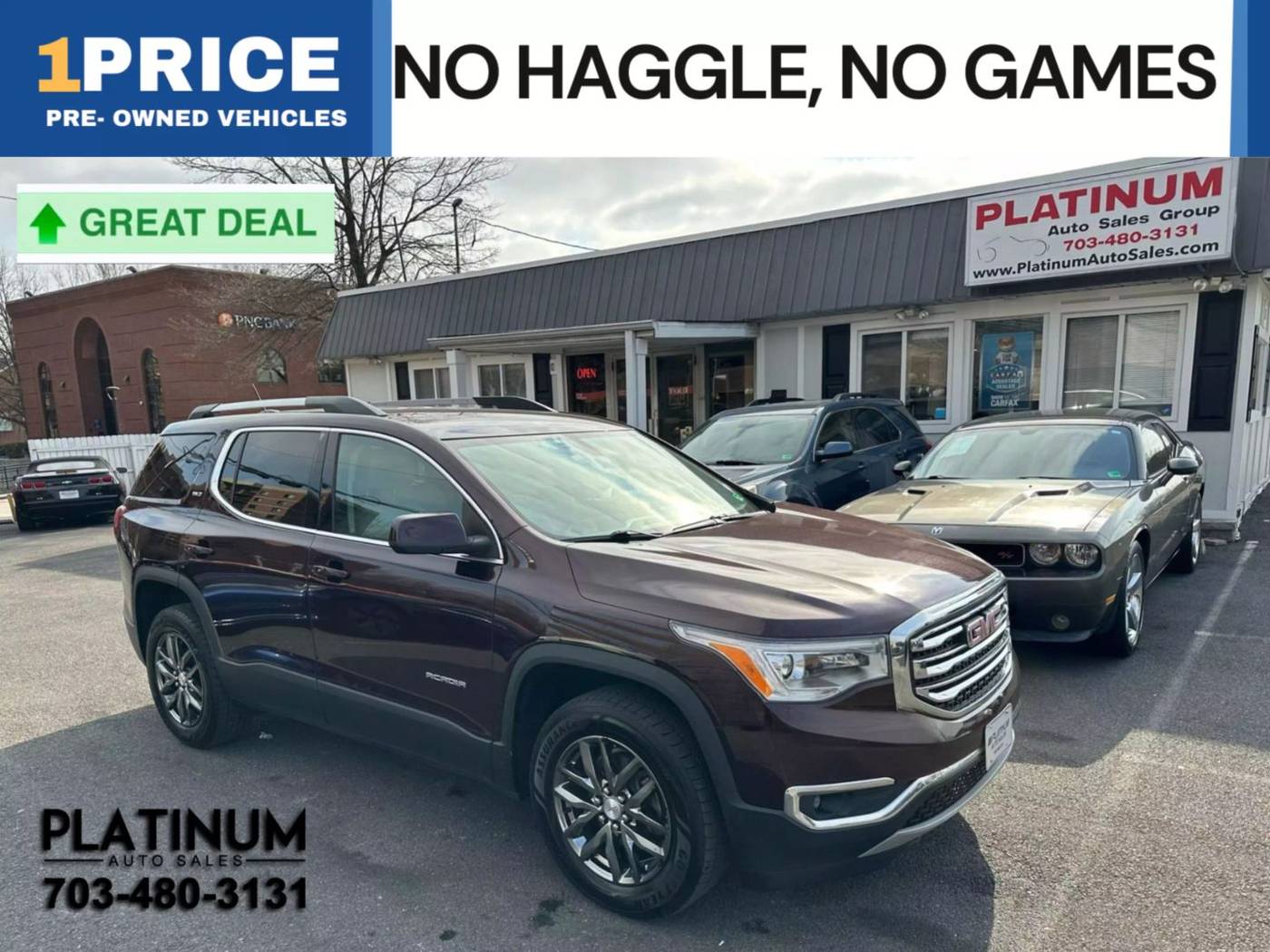 2017 GMC Acadia SLT — SUV — 151,447 mi — Arlington, VA