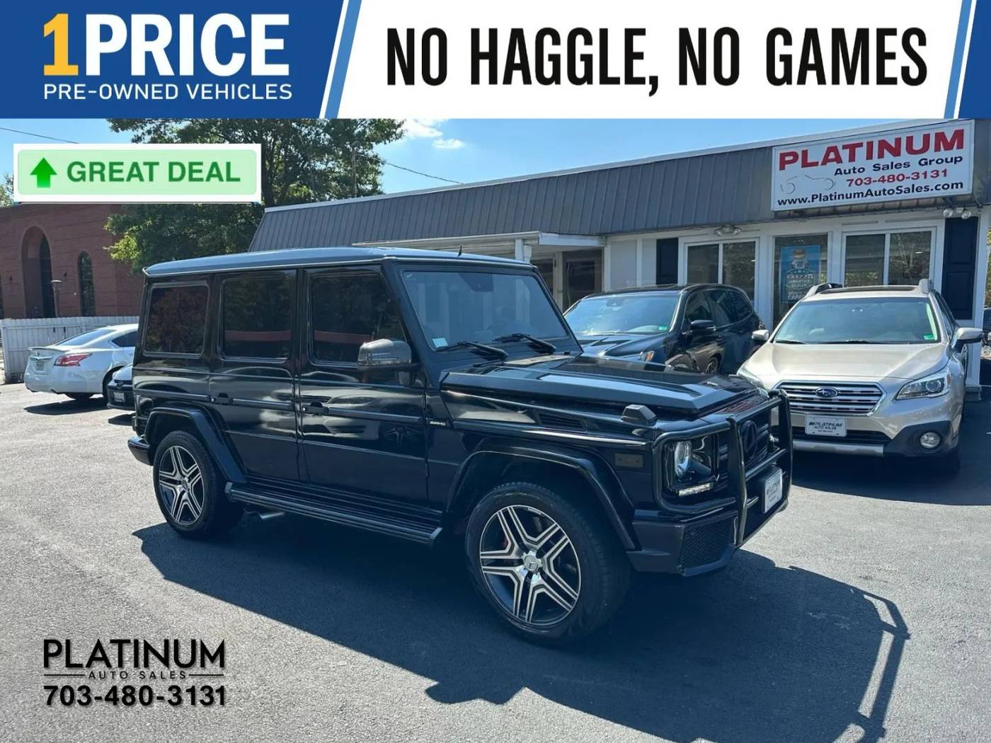 2013 Mercedes-Benz G-Class G 63 AMG — SUV — 91,675 mi — Arlington, VA
