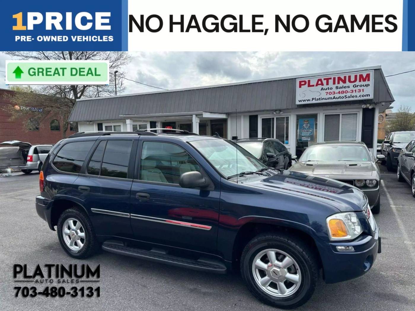 2007 GMC Envoy SLE — SUV — 237,004 mi — Arlington, VA