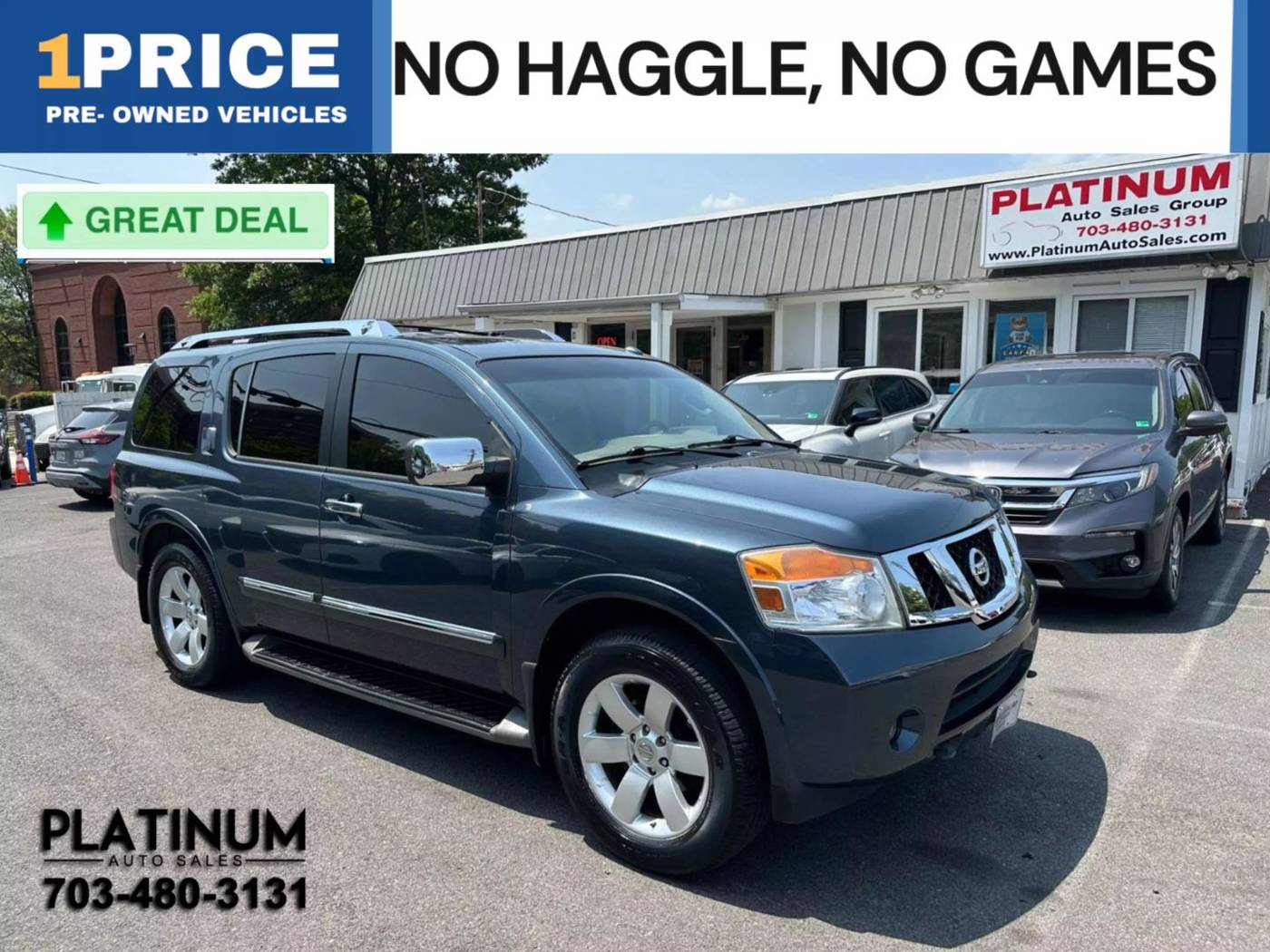 2014 Nissan Armada SL — SUV — 175,094 mi — Arlington, VA