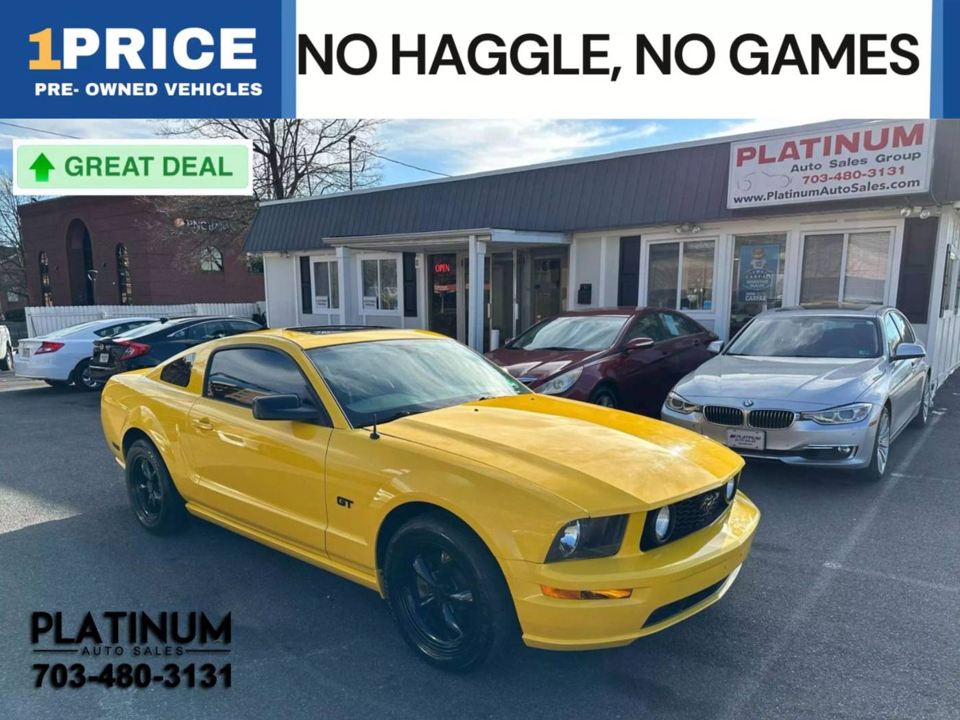2005 Ford Mustang GT Premium — Coupe — 99,834 mi — Arlington, VA